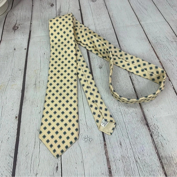 vintage designer mario valentino silk tie made in italy - Picture 1 of 5